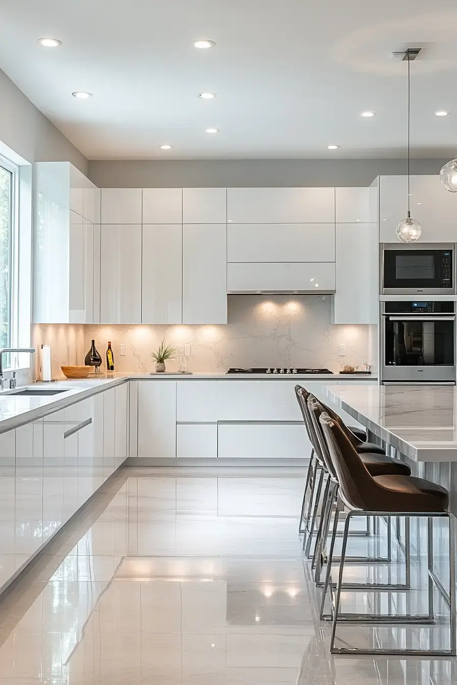 29 White Kitchen Cabinet Ideas That Stay Bright and Beautiful Year After Year 6 white kitchen cabinets