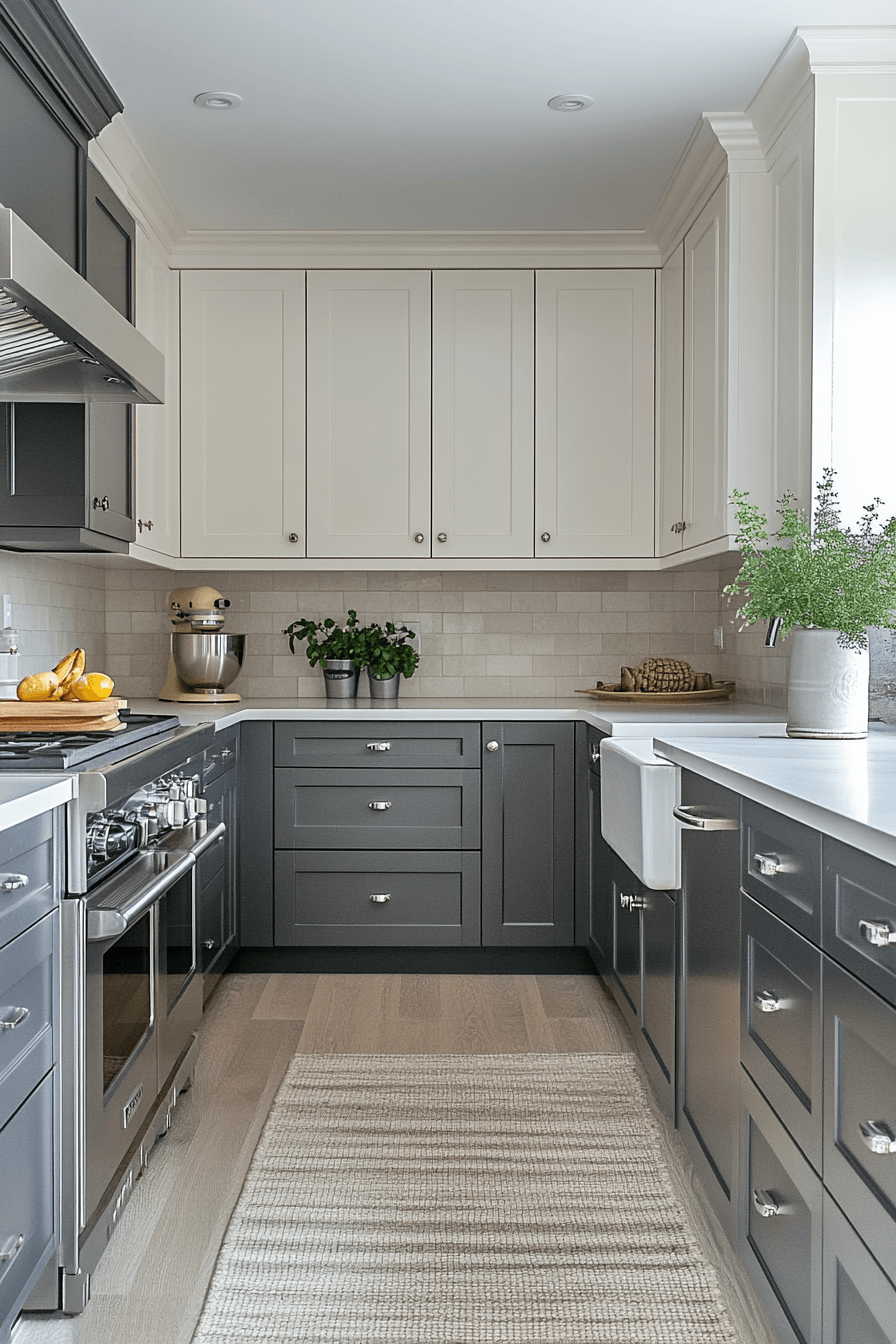 29 Two Tone Kitchen Cabinets for the Indecisive 6