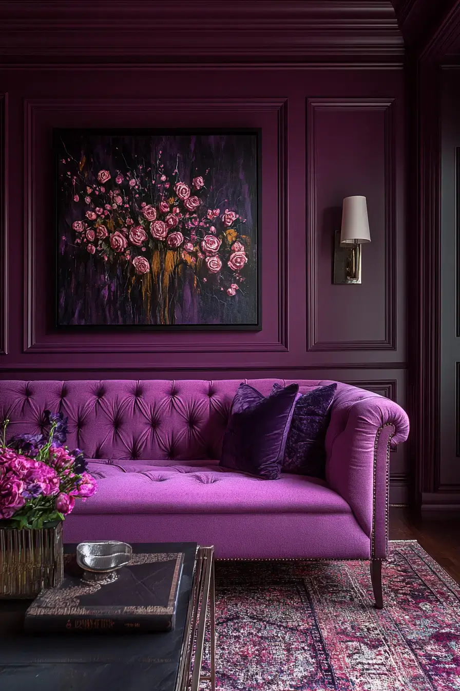 29 Purple Room Decor Ideas for a Space That Feels Like You 6
