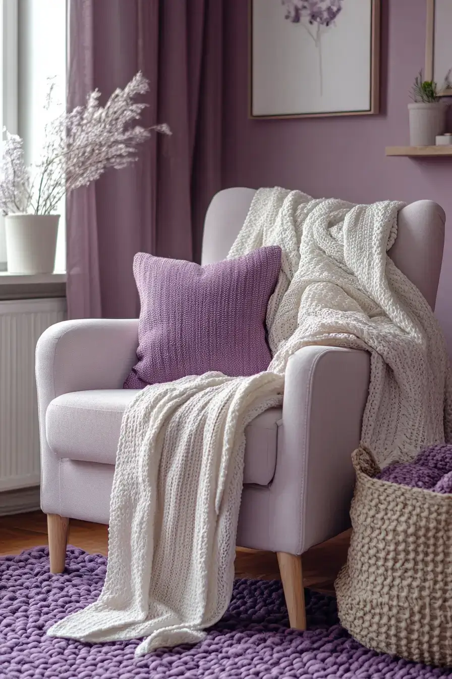 29 Purple Room Decor Ideas for a Space That Feels Like You 7