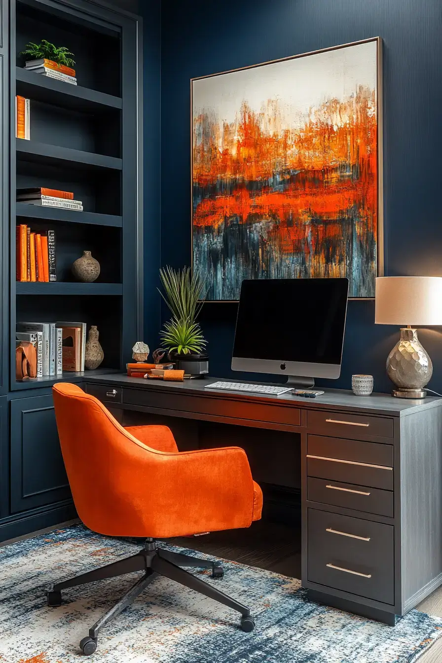 29 Dopamine Decor Office Ideas to Make Work Feel a Little Lighter 7