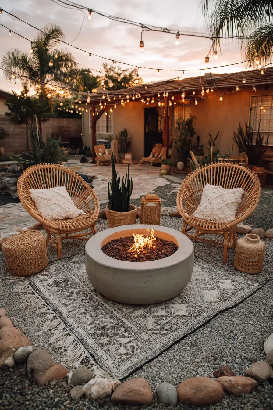 29 Fire Pit Ideas for a Backyard on a Budget That Actually Look Good 8