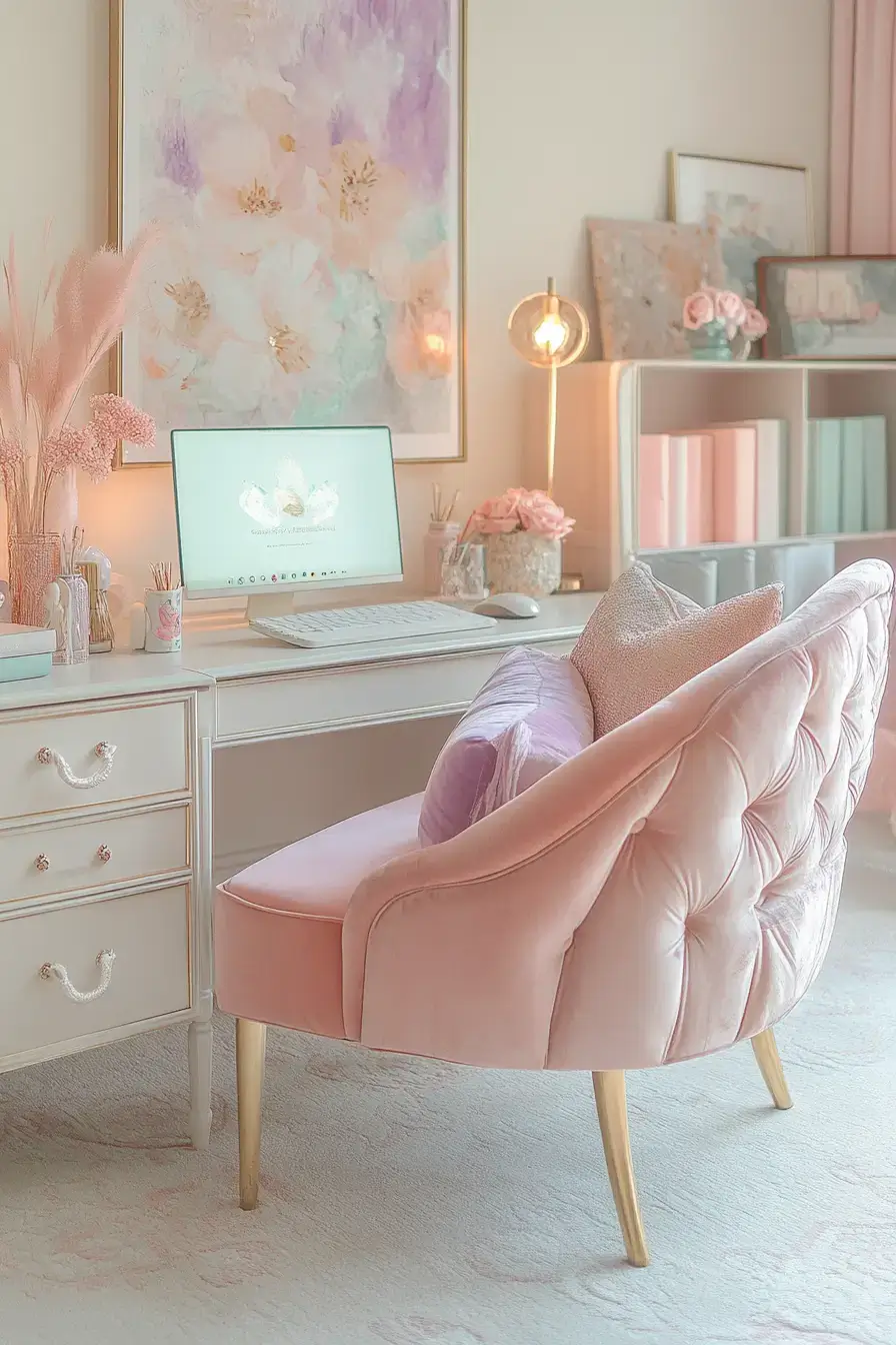 29 Dopamine Decor Office Ideas to Make Work Feel a Little Lighter 9