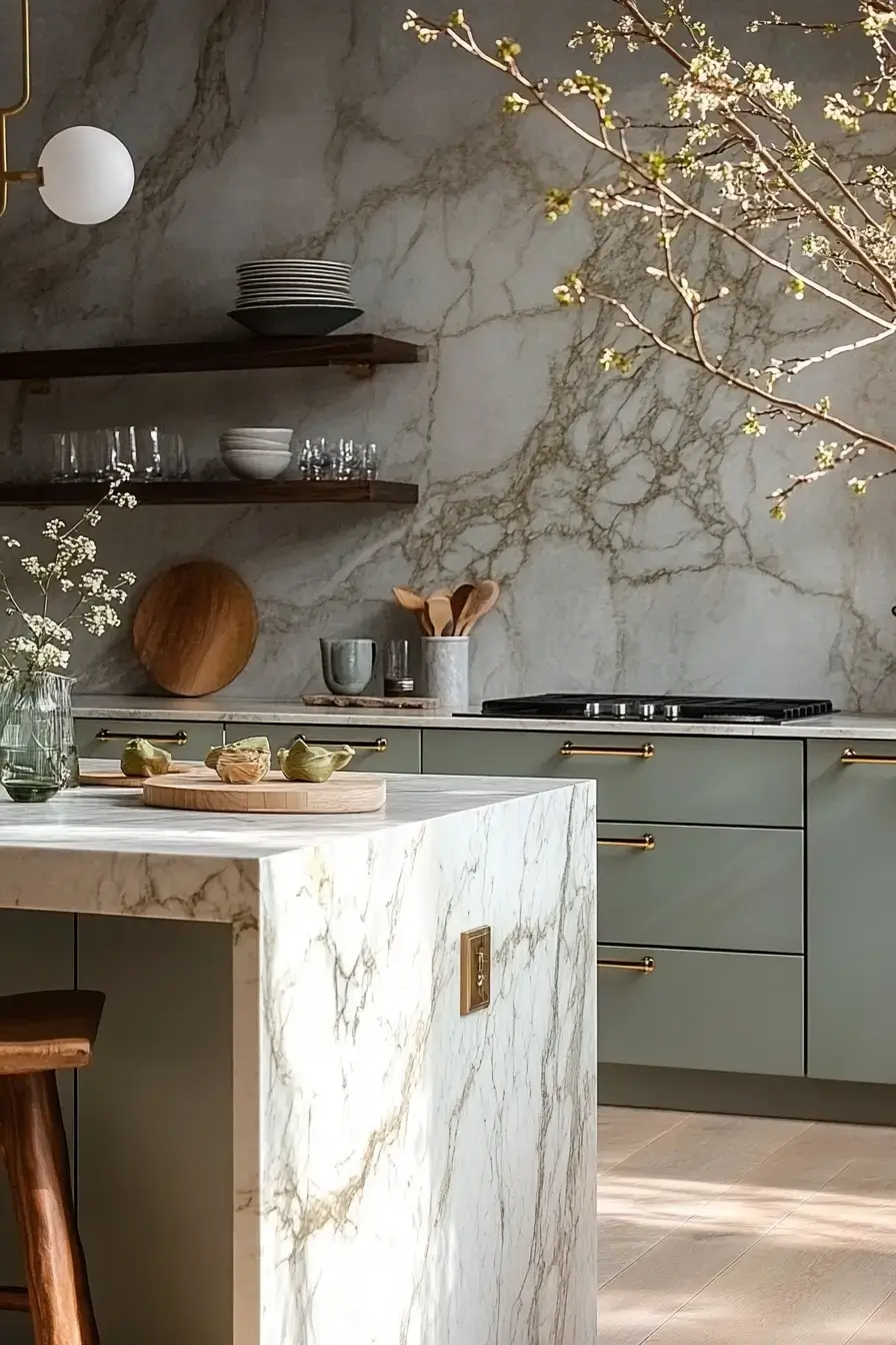 29 Sage Kitchen Cabinet Ideas That Feel Calm, Collected, and Completely Livable 9 sage kitchen cabinets