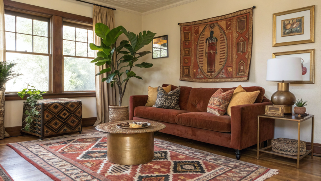 29 Afro Boho Living Room Ideas That Feel Lived-In, Not Staged 30 afro boho living room