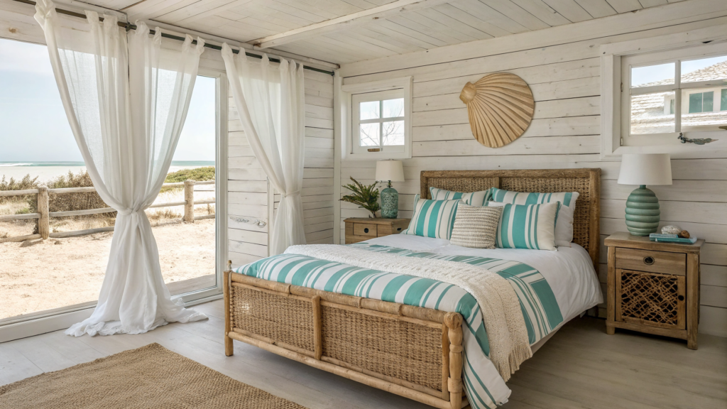 29 Beach Theme Bedroom Ideas That Feel Like Vacation Every Night 32 beach theme bedroom