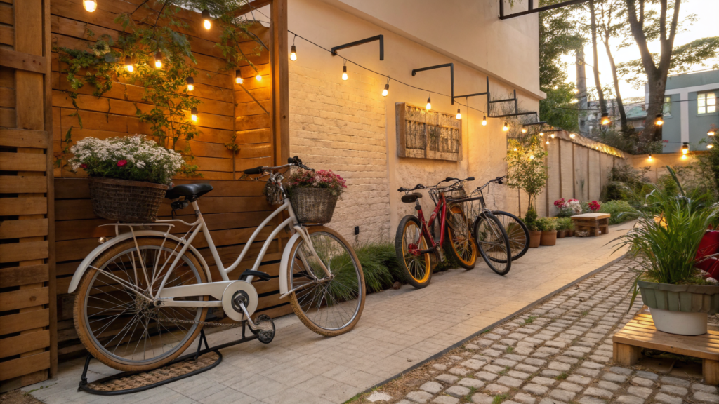 29 Bicycle Yard Decor Ideas for a Charming Outdoor Space 32 bicycle yard decor ideas