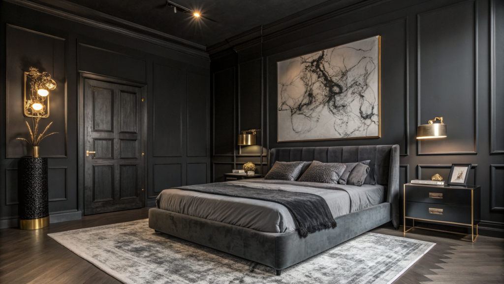 29 Black Themed Bedroom Ideas That Feel Cozy, Not Depressing 33 black themed bedroom