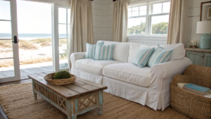 coastal casual living room