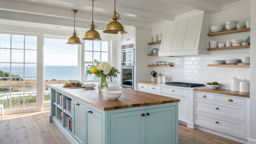 29 Coastal Kitchen Ideas That Bring the Beach Home Without the Clutter 35 coastal kitchen