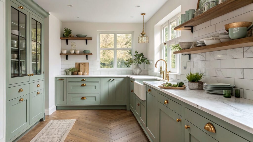 29 Colored Kitchen Cabinets That Make You Want to Cook 35 colored kitchen cabinets