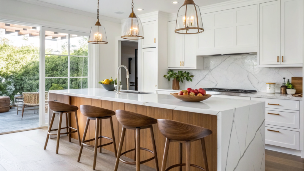 23 Modern Kitchen Island Ideas That Actually Work 35 modern kitchen island