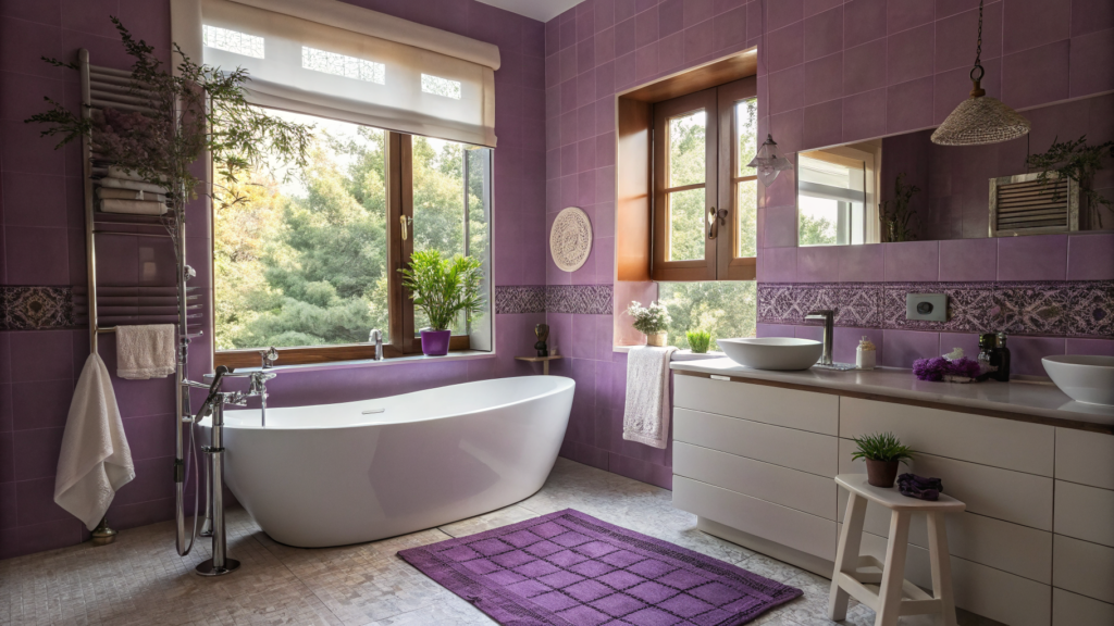 29 Purple Bathroom Ideas That Feel Calm, Bold, and Totally Livable 31 purple bathroom