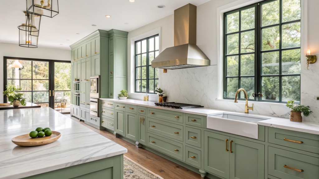 29 Sage Kitchen Cabinet Ideas That Feel Calm, Collected, and Completely Livable 35 sage kitchen cabinets