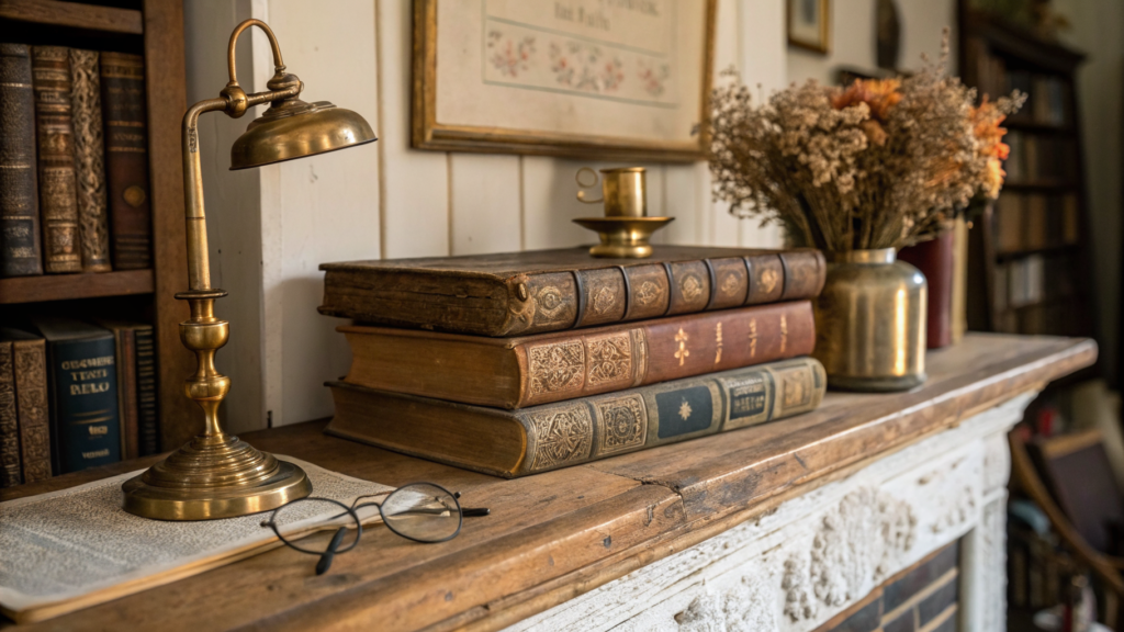 Vintage Book Decor: Books That Have Been Places 35 Vintage Book Decor