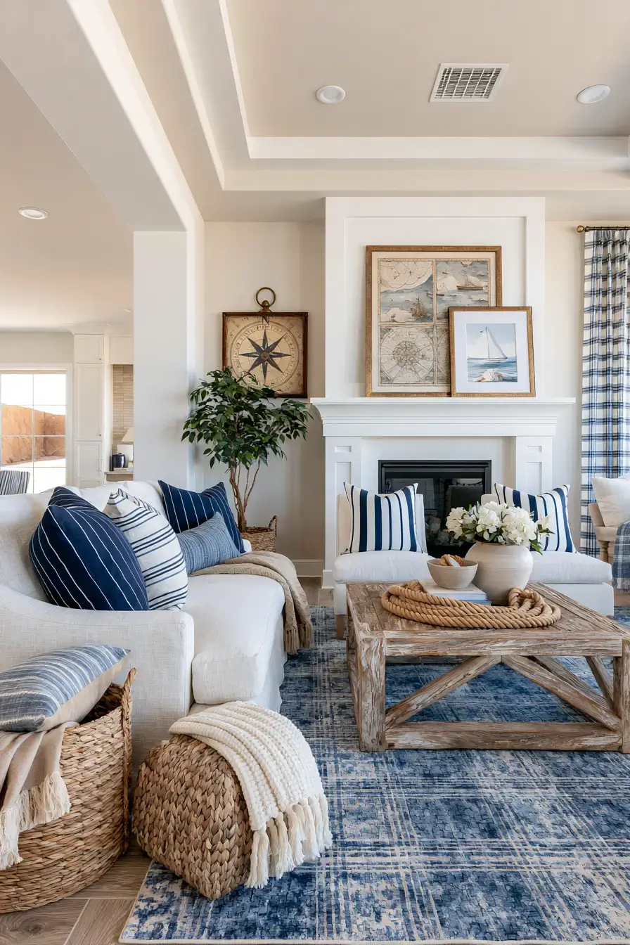 29 Nautical Decor Ideas That Bring the Coast Home Without the Kitsch 1 nautical decor