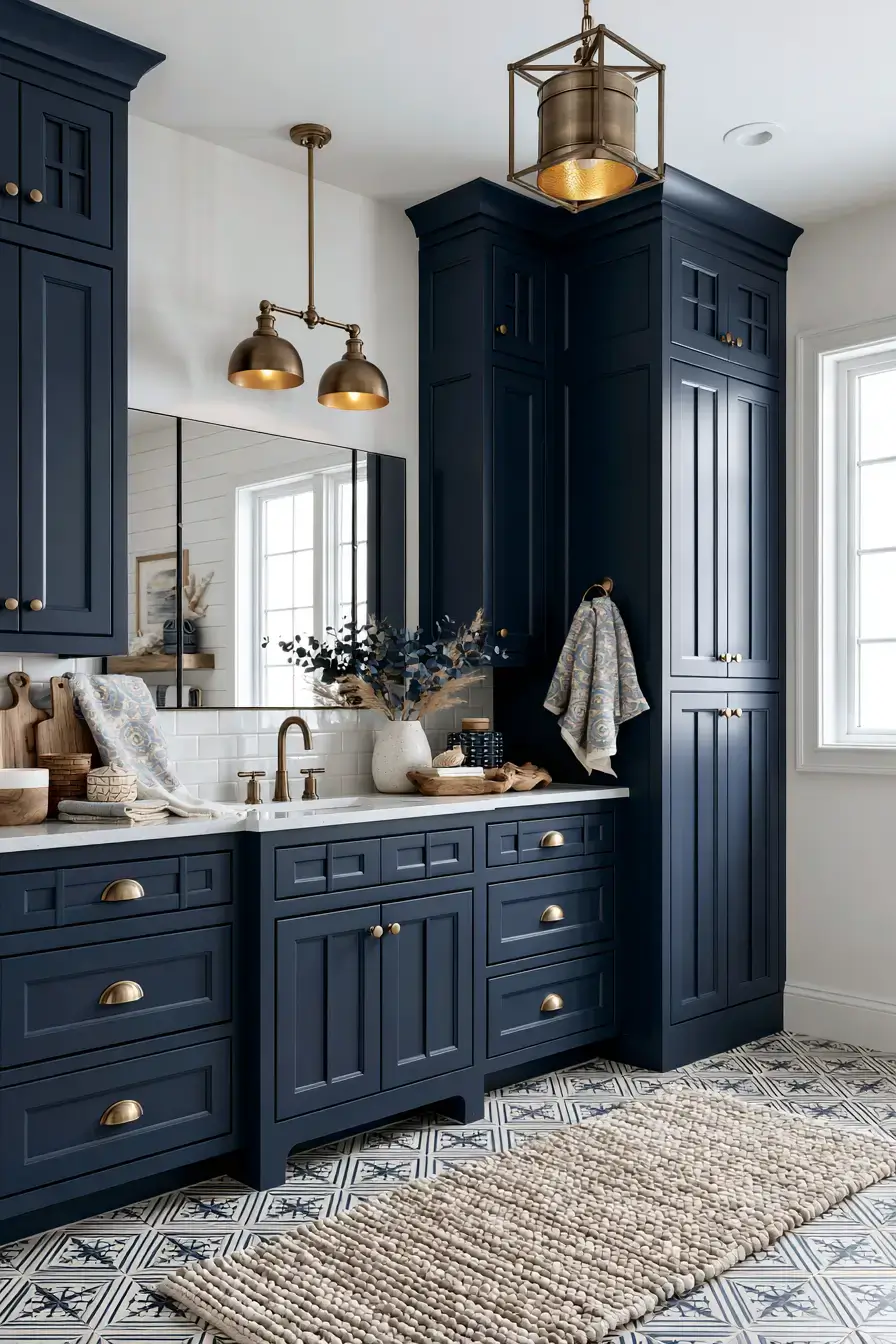 29 Nautical Bathroom Ideas for a Harbor-Side Morning 10 nautical bathroom