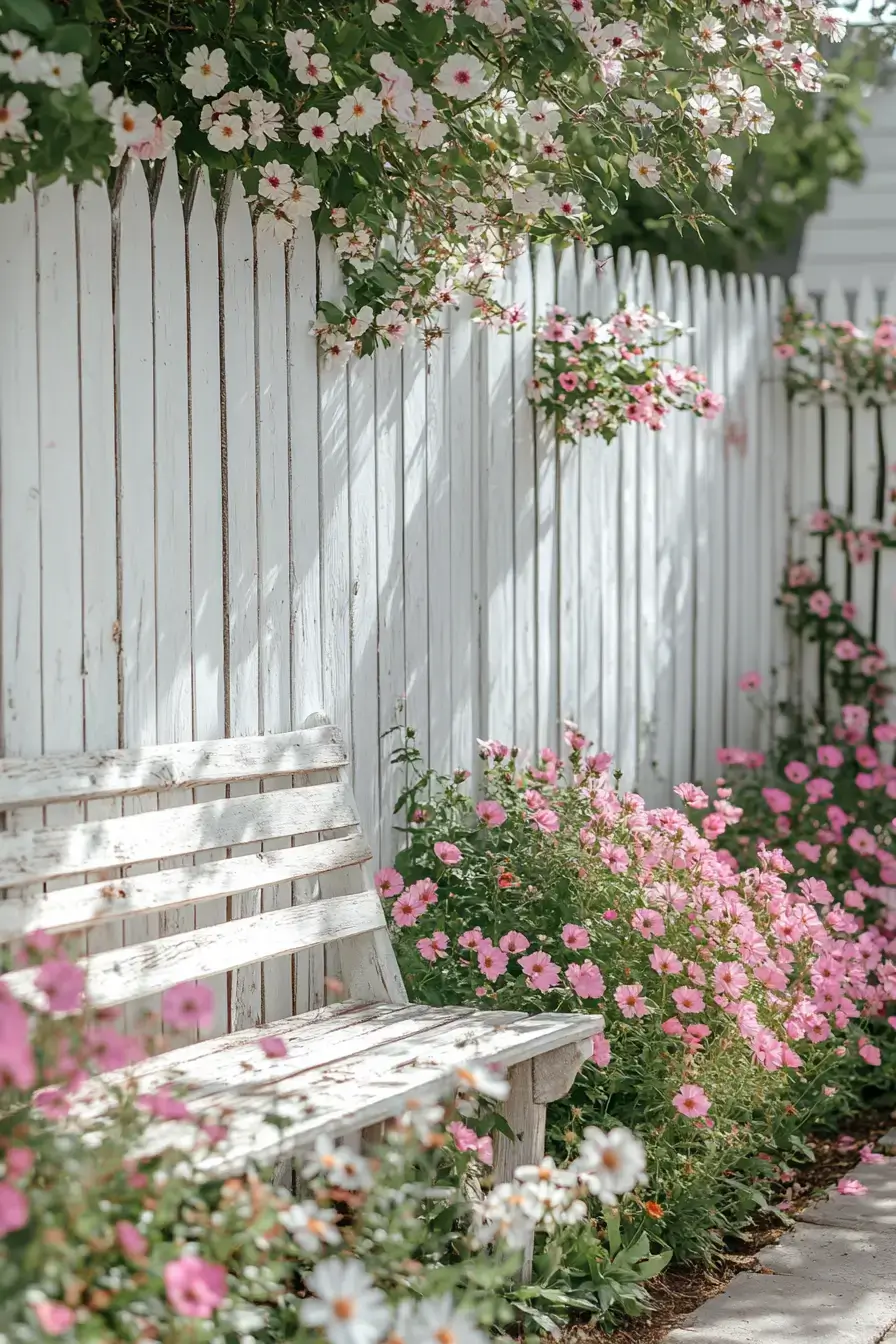 29 Yard Fence Decor Ideas That Turn a Boundary Into a Backdrop 10 yard fence decor ideas