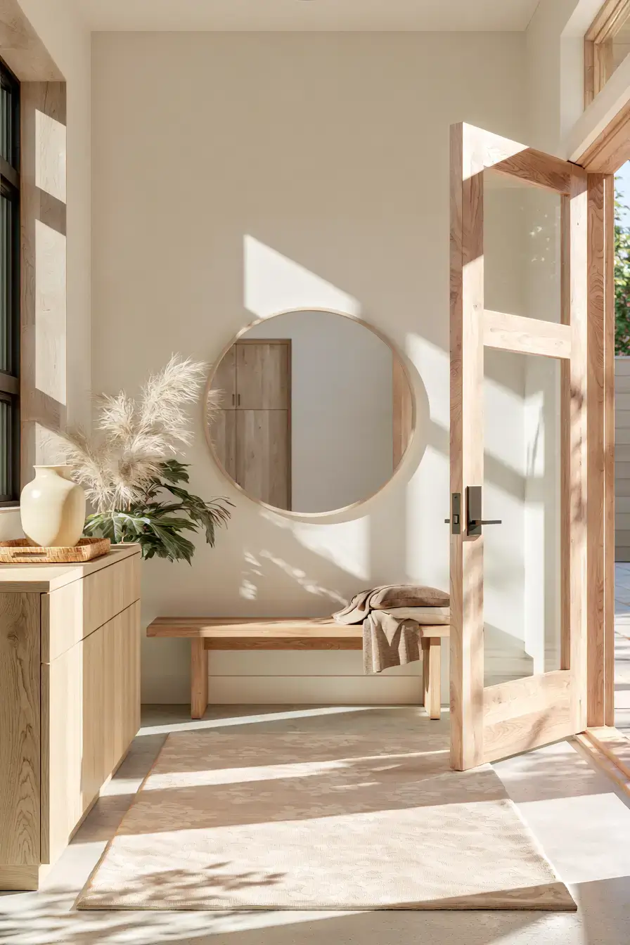 29 Japandi Entryway Ideas for a Calm First Step Inside 10 japandi entryway