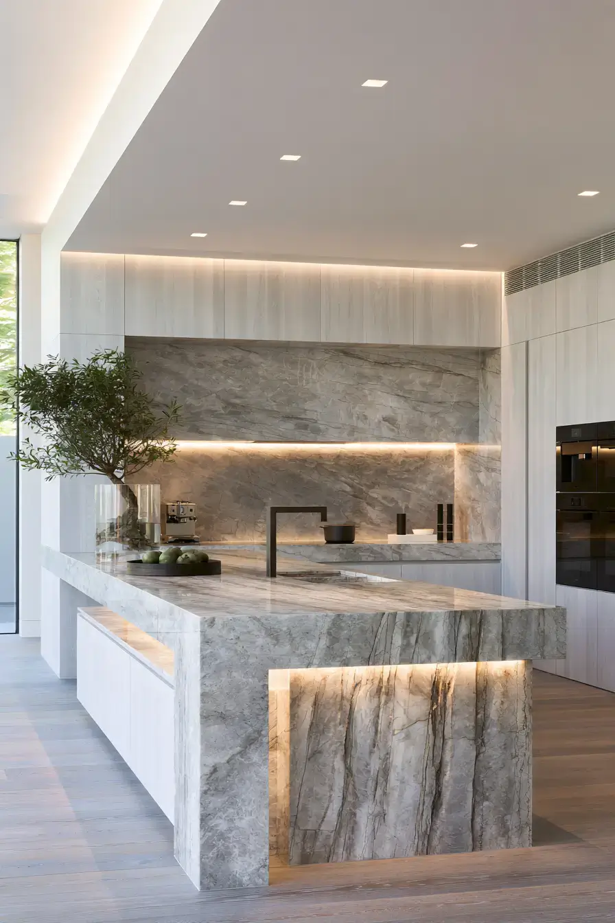 29 Stone Kitchen Ideas for Cooks Who Like Substance 10 stone kitchen