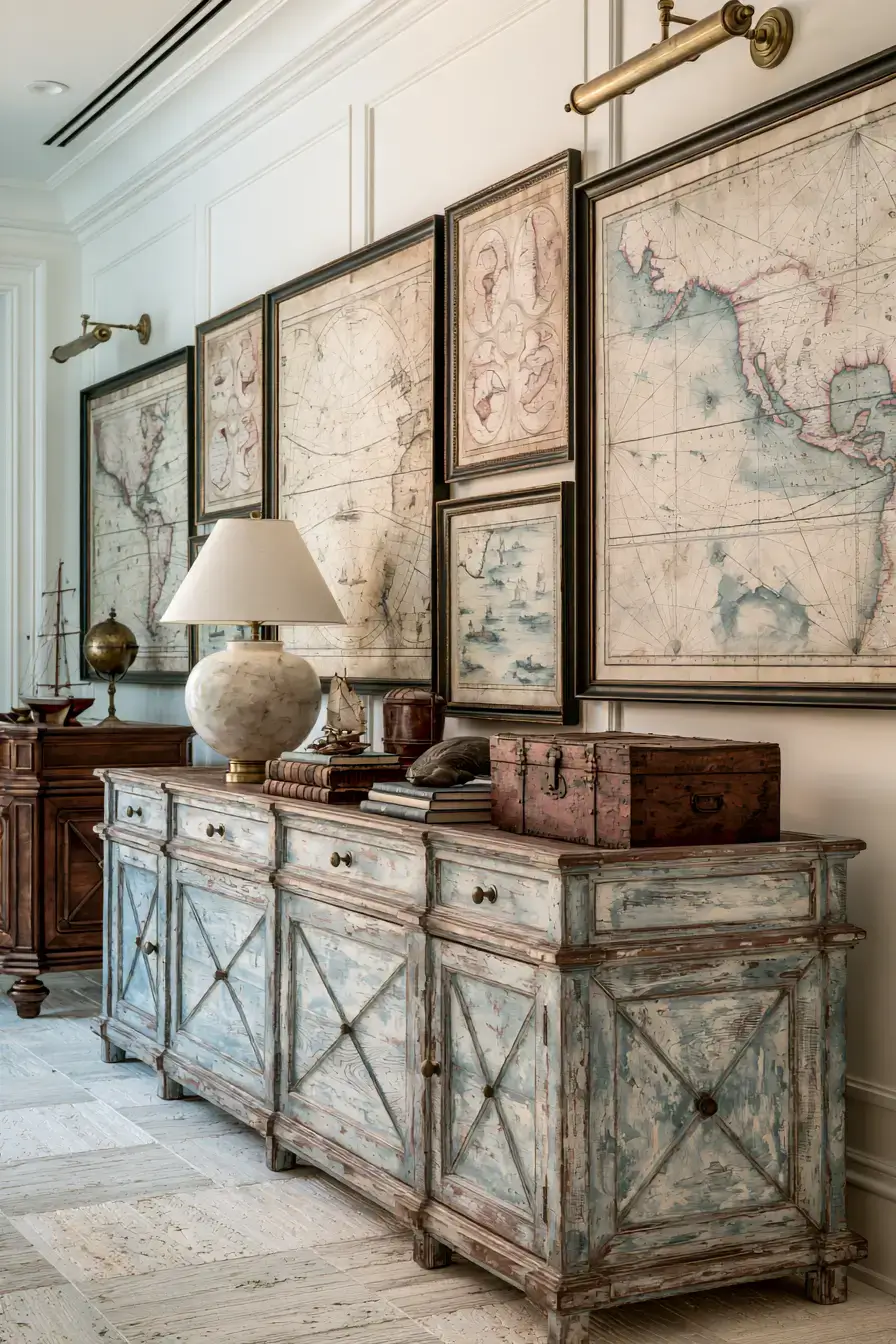 29 Vintage Nautical Decor Ideas With Real Maritime History 12 vintage nautical decor