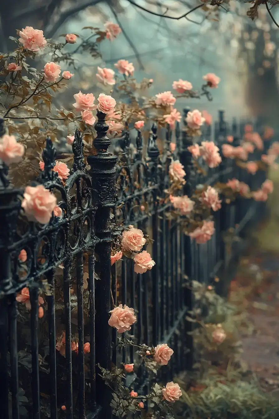 29 Yard Fence Decor Ideas That Turn a Boundary Into a Backdrop 12 yard fence decor ideas
