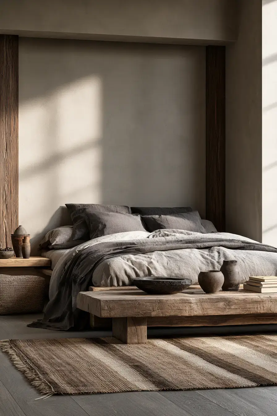 29 Japandi Style Bedroom Ideas for Sleeping Simply 12 japandi style bedroom