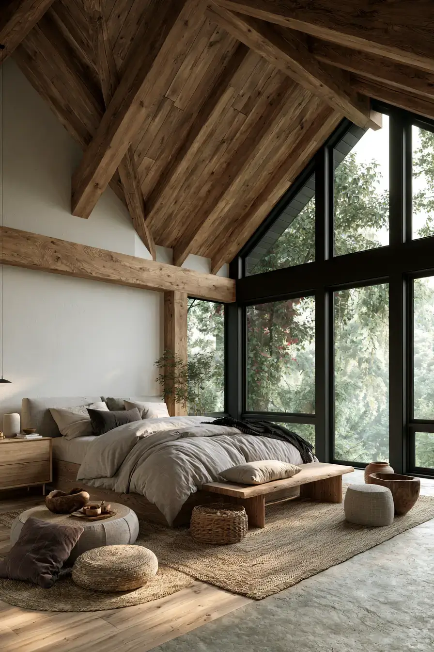 29 Japandi Style Bedroom Ideas for Sleeping Simply 13 japandi style bedroom