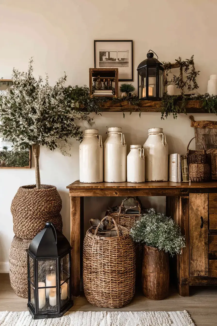 29 Vintage Milk Can Decor Ideas Straight From the Old Dairy Barn 14 vintage milk can decor ideas