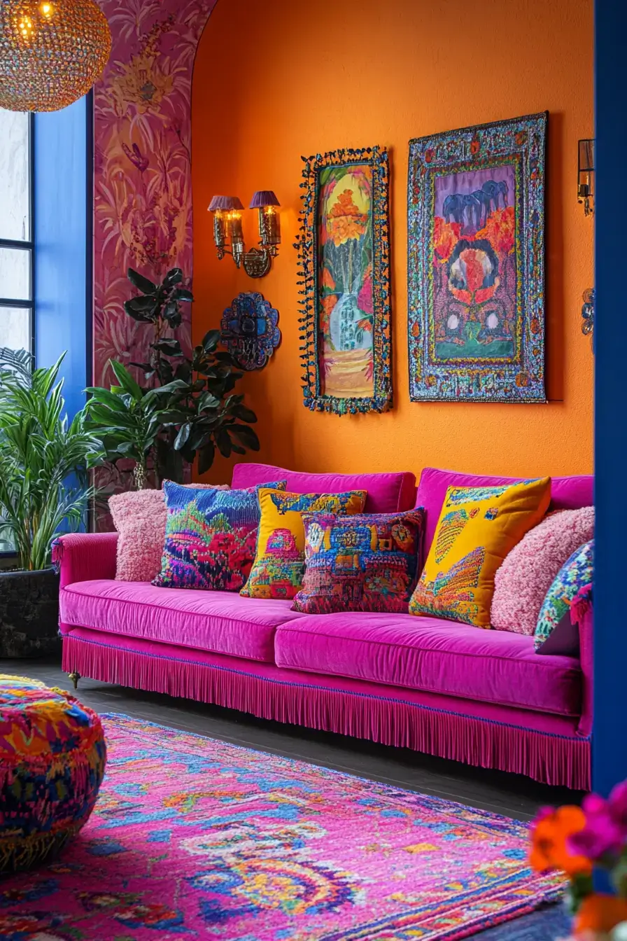 29 Eclectic Maximalism Ideas for Rooms That Refuse to Hold Back 14 eclectic maximalism