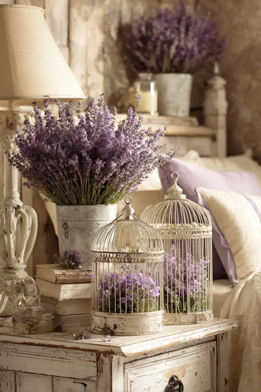 29 Vintage Birdcage Decor Ideas That Give Flea Market Finds a Second Life 14 vintage birdcage decor ideas