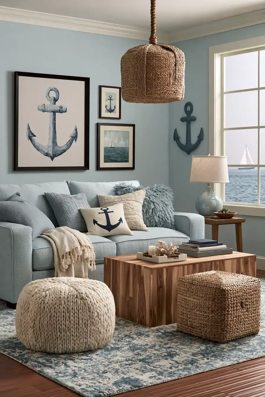 29 Nautical Decor Ideas That Bring the Coast Home Without the Kitsch 15 nautical decor