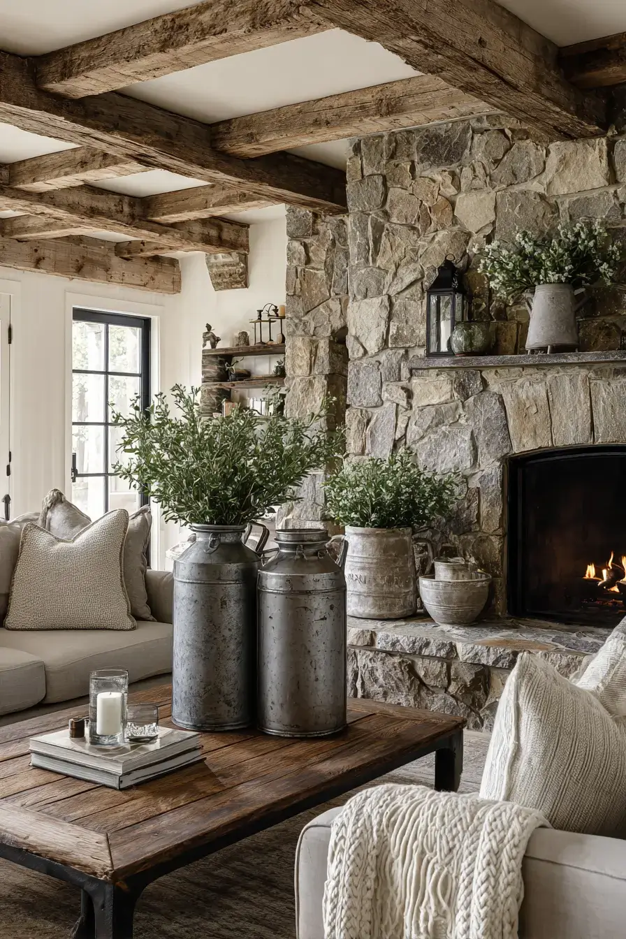 29 Vintage Milk Can Decor Ideas Straight From the Old Dairy Barn 15 vintage milk can decor ideas