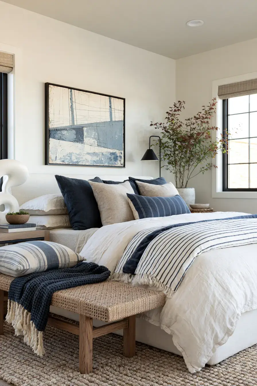29 Nautical Bedroom Ideas for Sleeping Near the Sea 15 nautical bedroom
