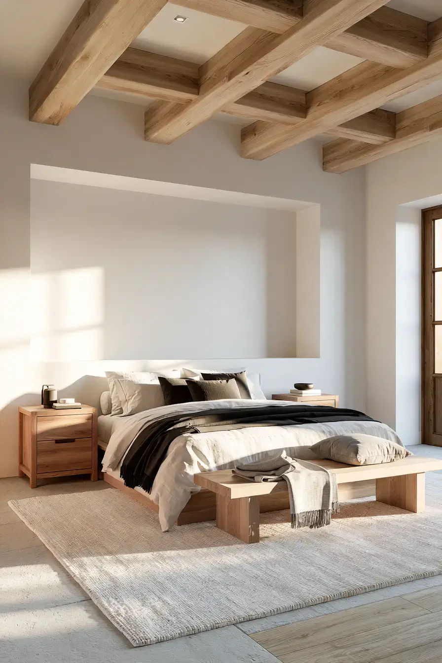 29 Japandi Style Bedroom Ideas for Sleeping Simply 15 japandi style bedroom