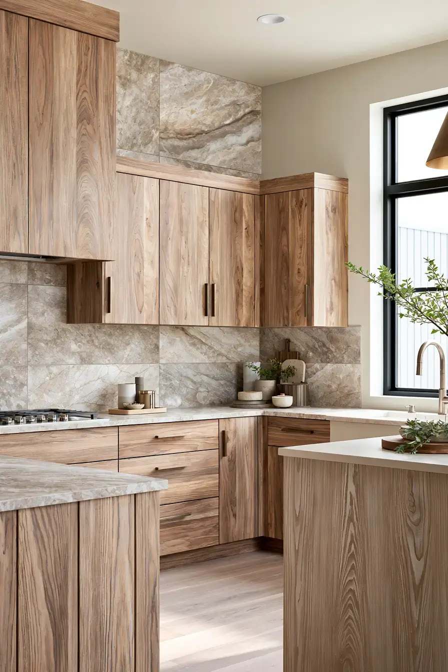 29 Natural Stone Backsplash Kitchen Ideas With Real Texture 15 natural stone backsplash kitchen