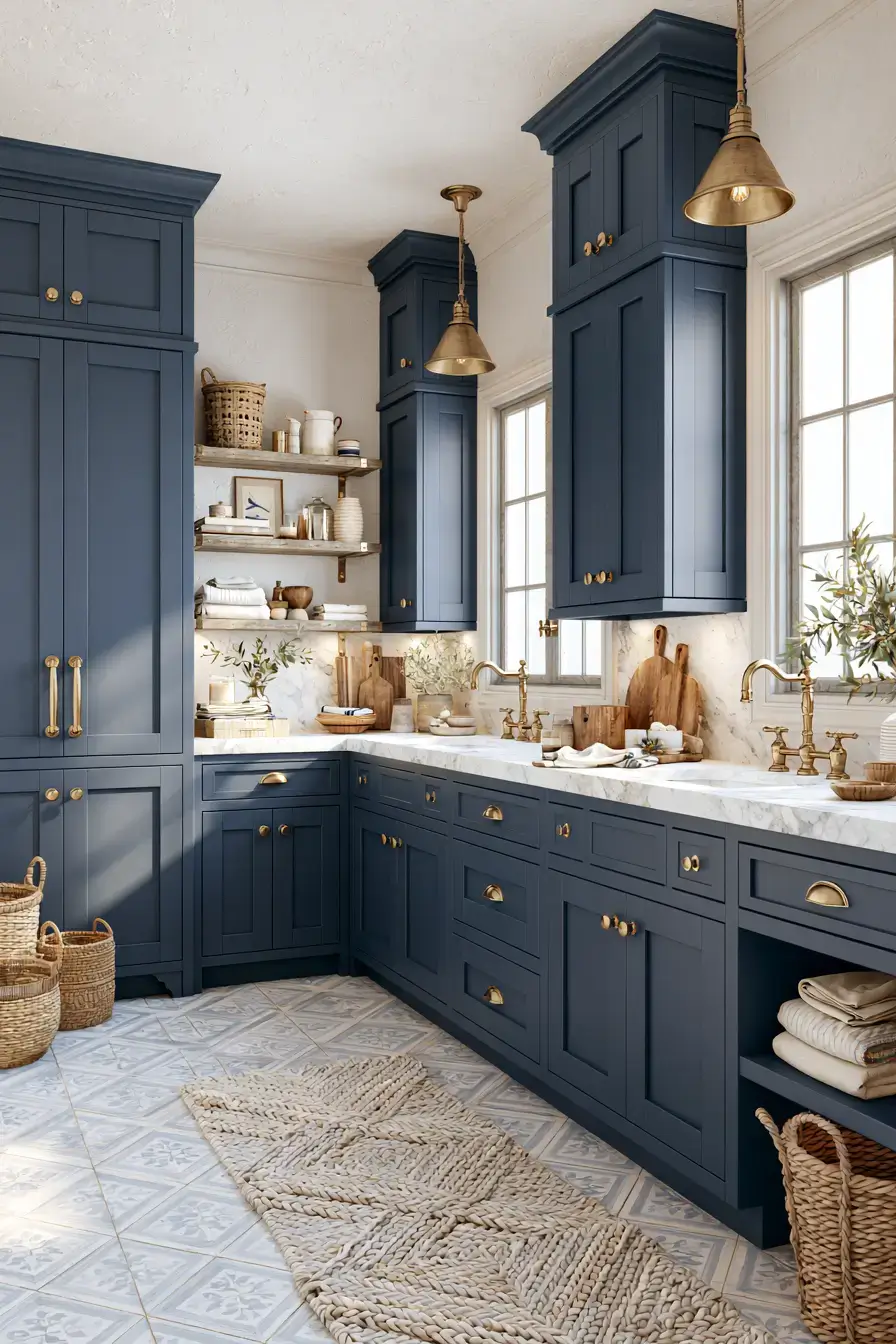 29 Nautical Bathroom Ideas for a Harbor-Side Morning 16 nautical bathroom