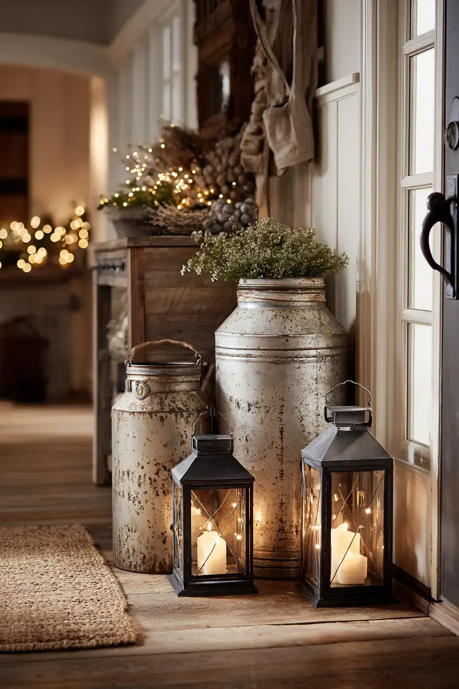 29 Vintage Milk Can Decor Ideas Straight From the Old Dairy Barn 16 vintage milk can decor ideas