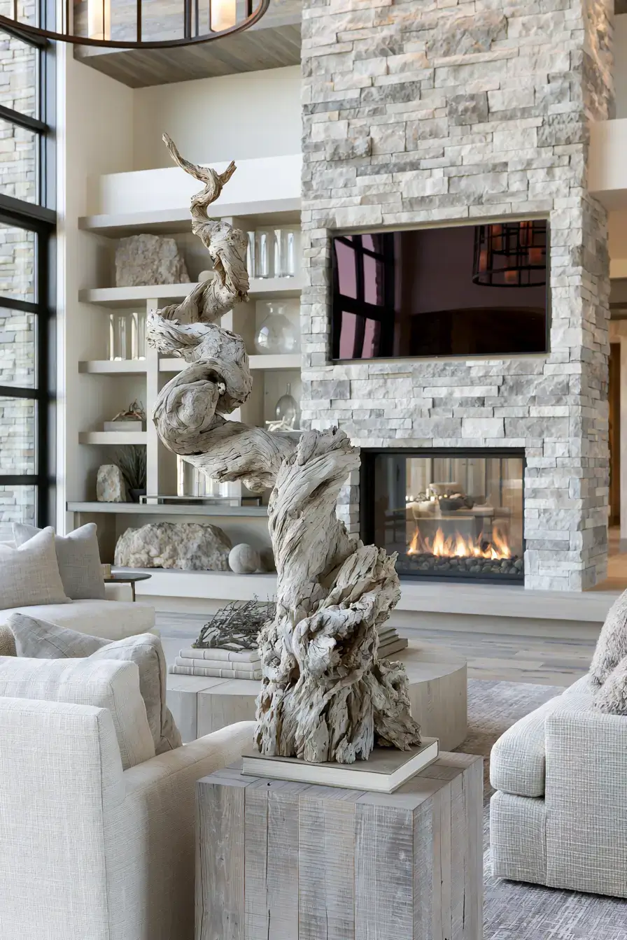 29 Driftwood Decor Ideas the Beach Gave Away for Free 16 driftwood decor