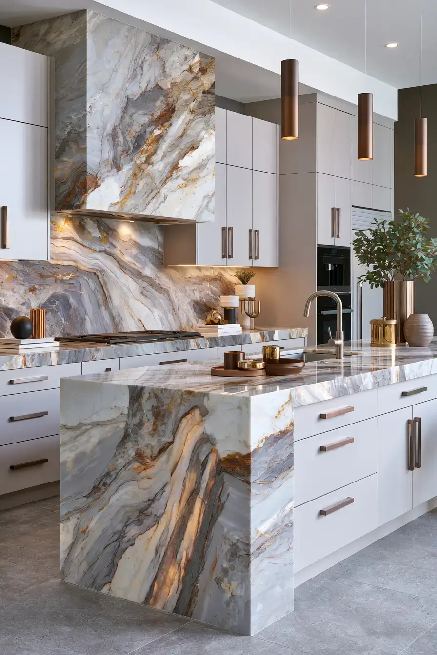 29 Stone Kitchen Ideas for Cooks Who Like Substance 17 stone kitchen