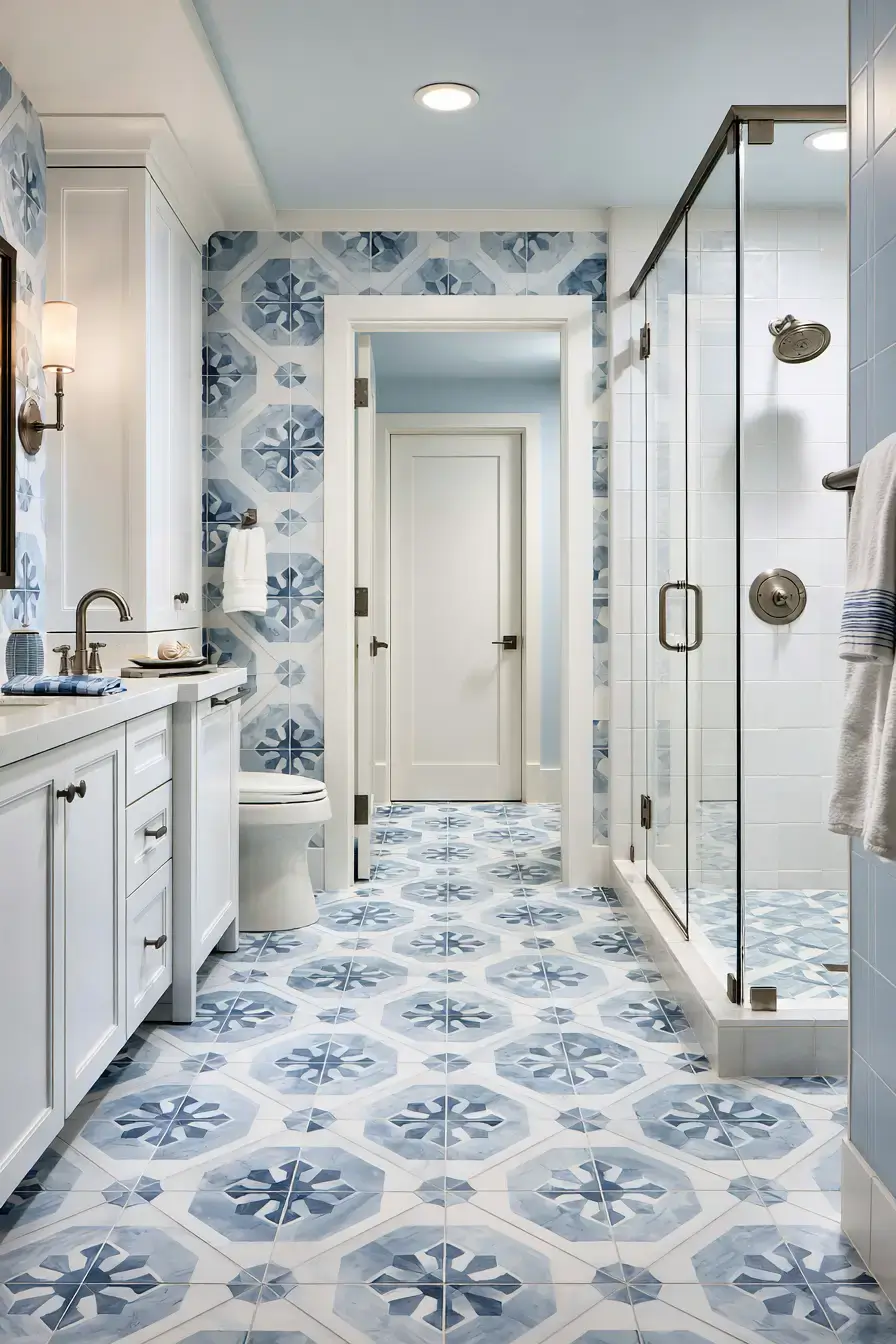 29 Nautical Bathroom Ideas for a Harbor-Side Morning 17 nautical bathroom