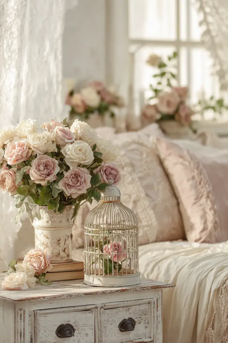 29 Vintage Birdcage Decor Ideas That Give Flea Market Finds a Second Life 17 vintage birdcage decor ideas