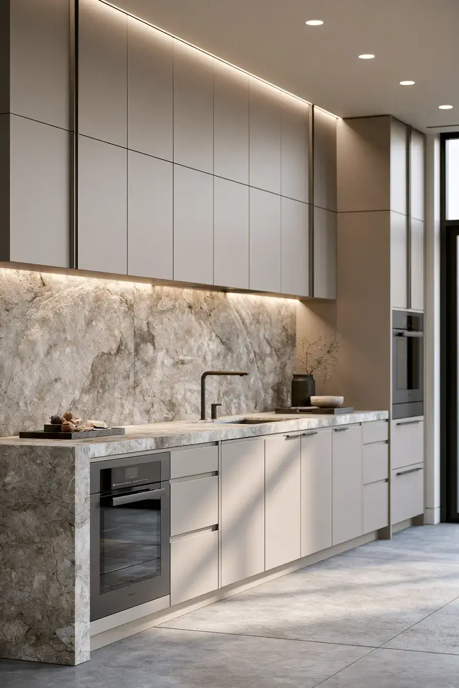 29 Natural Stone Backsplash Kitchen Ideas With Real Texture 18 natural stone backsplash kitchen