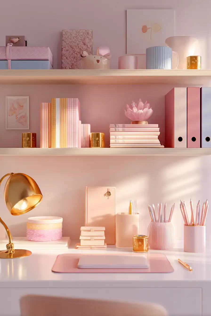 29 Study Desk Decor Ideas That Make Sitting Down to Work Easier 18 study desk decor