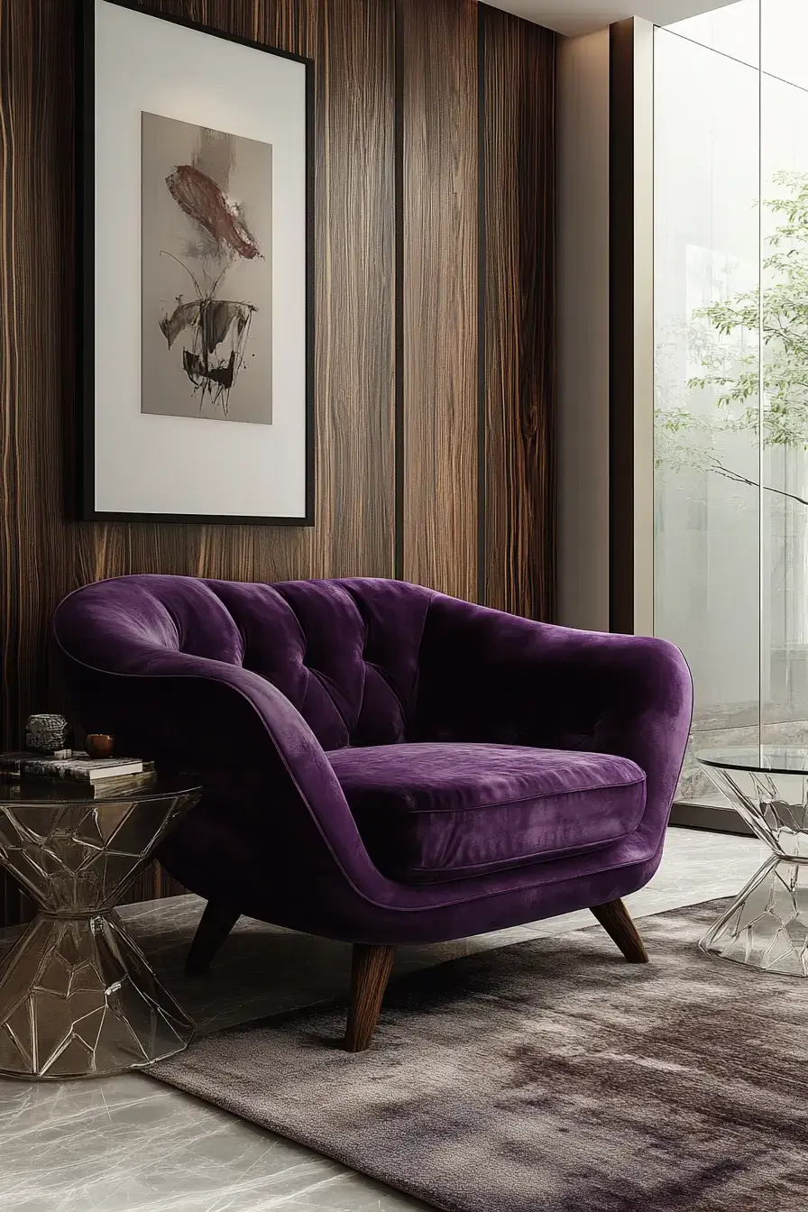 29 Purple Living Room Ideas That Prove the Color Deserves a Comeback 18 purple living room