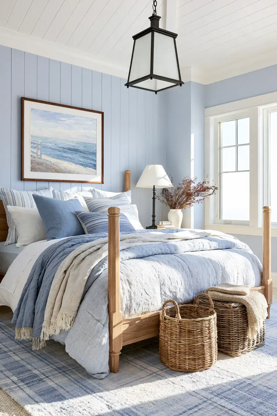 29 Nautical Bedroom Ideas for Sleeping Near the Sea 18 nautical bedroom