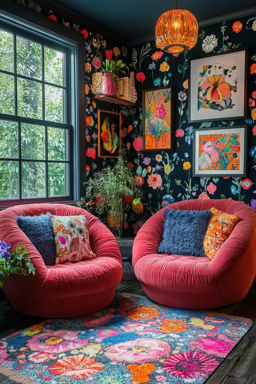 29 Eclectic Maximalism Ideas for Rooms That Refuse to Hold Back 18 eclectic maximalism