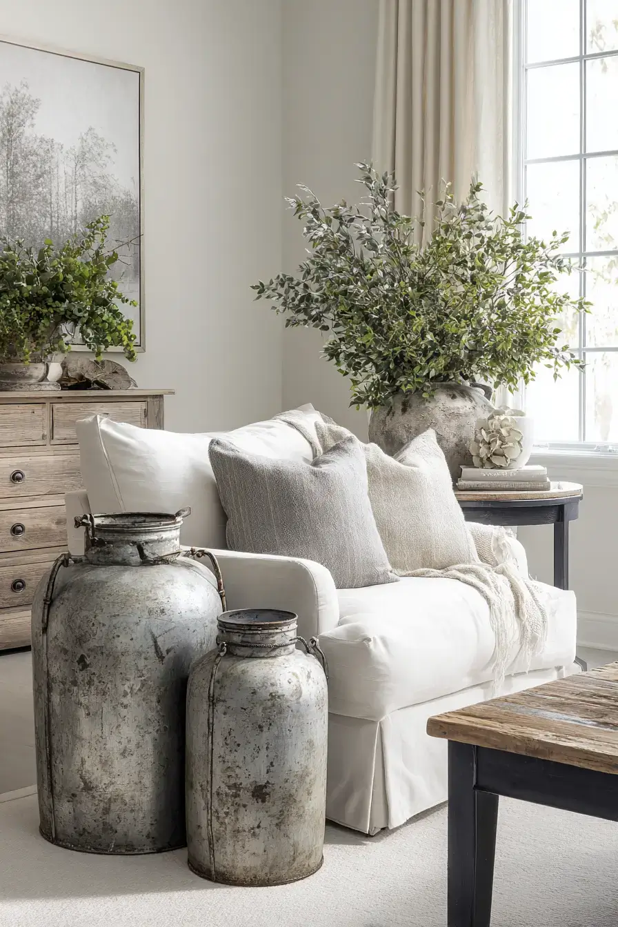29 Vintage Milk Can Decor Ideas Straight From the Old Dairy Barn 18 vintage milk can decor ideas