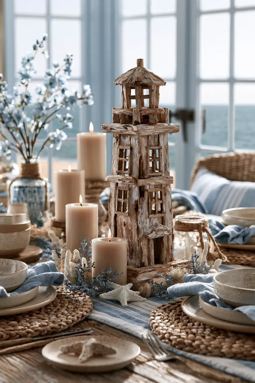 29 Rustic Nautical Decor Ideas Weathered by Salt and Sun 19 rustic nautical decor