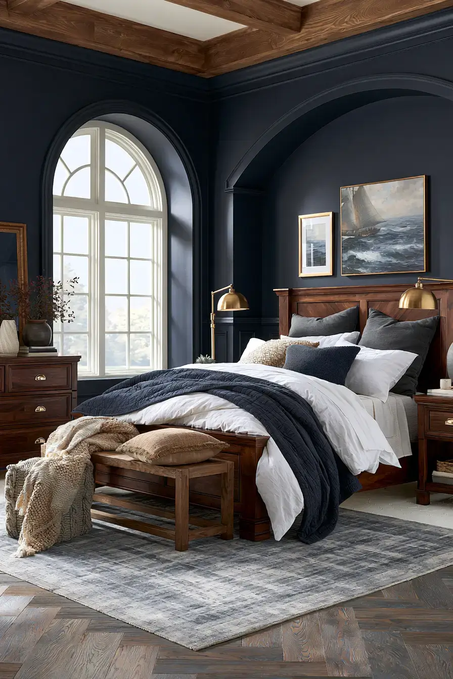 29 Nautical Bedroom Ideas for Sleeping Near the Sea 19 nautical bedroom